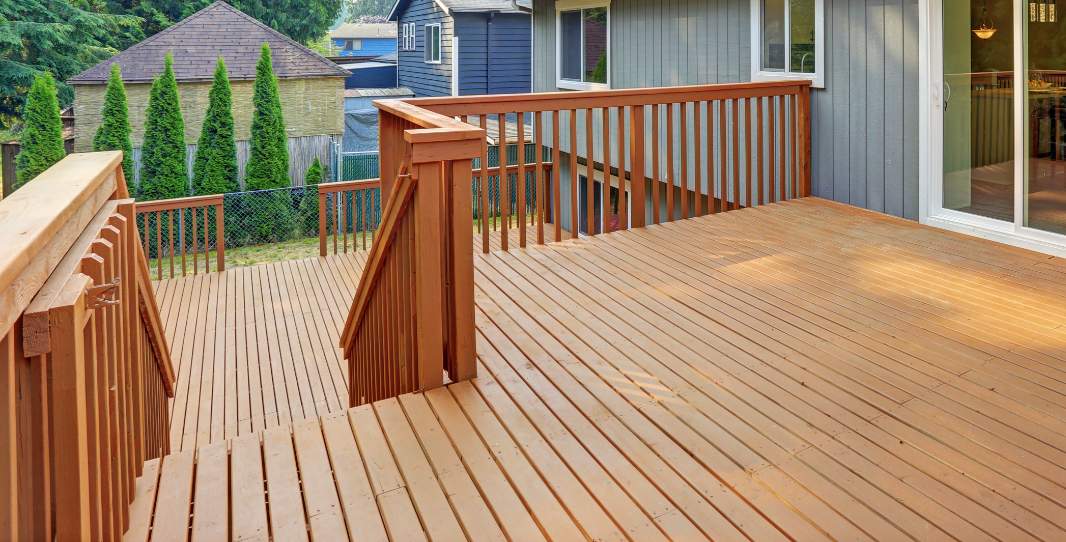 wood deck